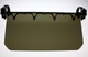 Polaris General 12” Wide Sun Visor Solid Black Shield by Axia Alloys